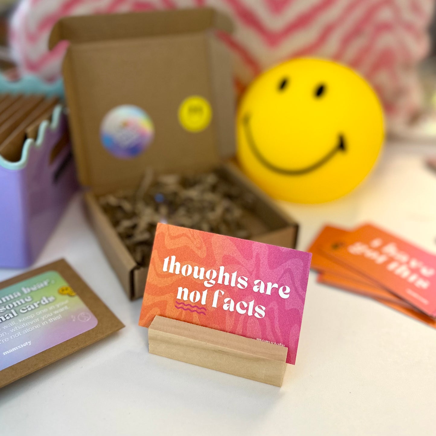 Cute wooden stand for Affirmation Cards