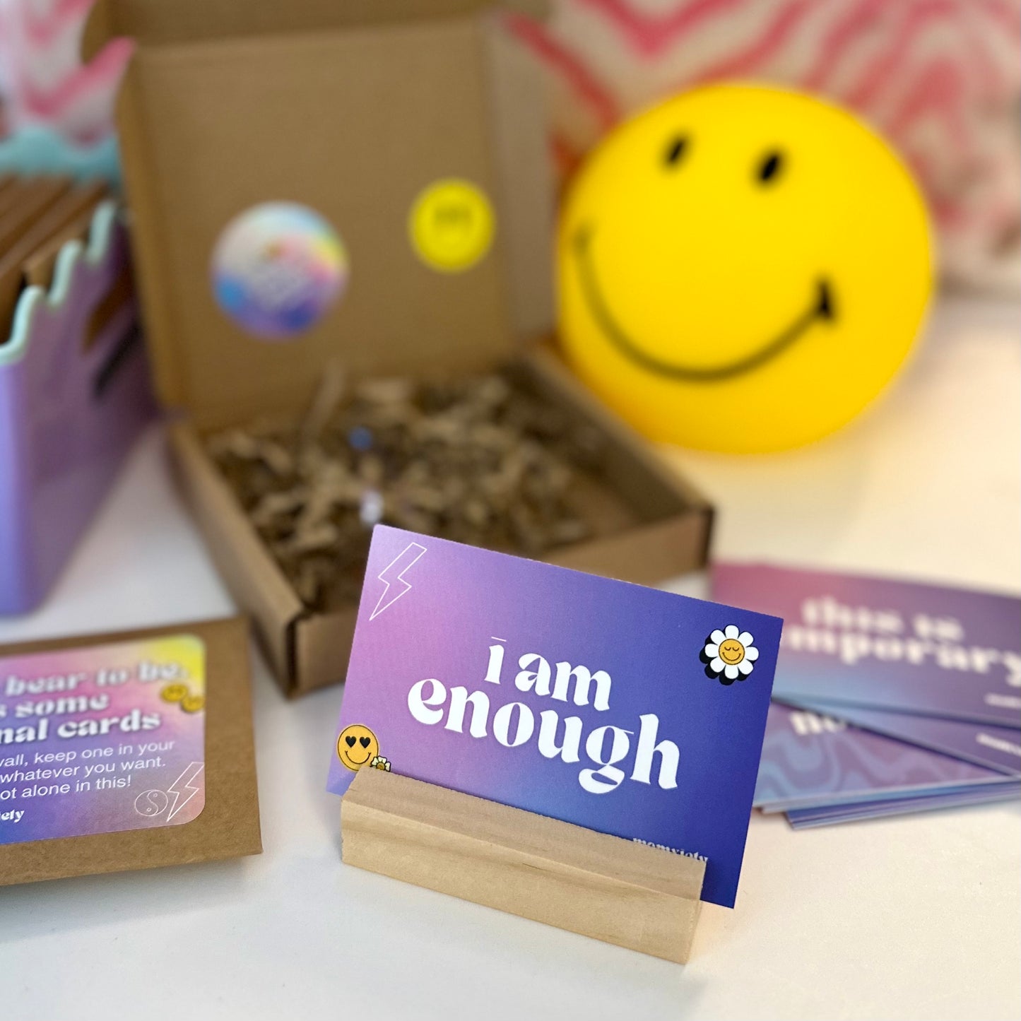 Cute wooden stand for Affirmation Cards