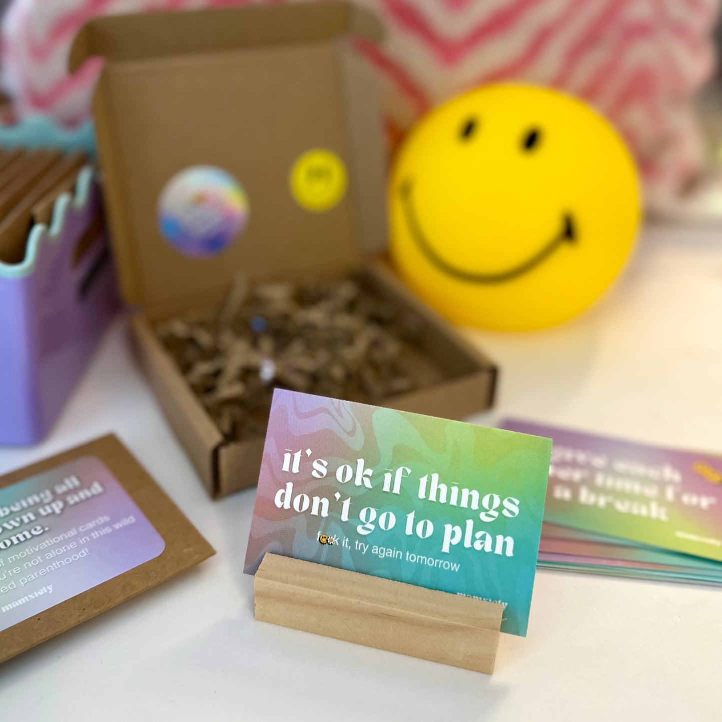 Cute wooden stand for Affirmation Cards