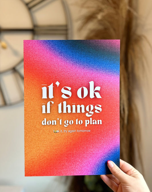 It's ok A4 Print