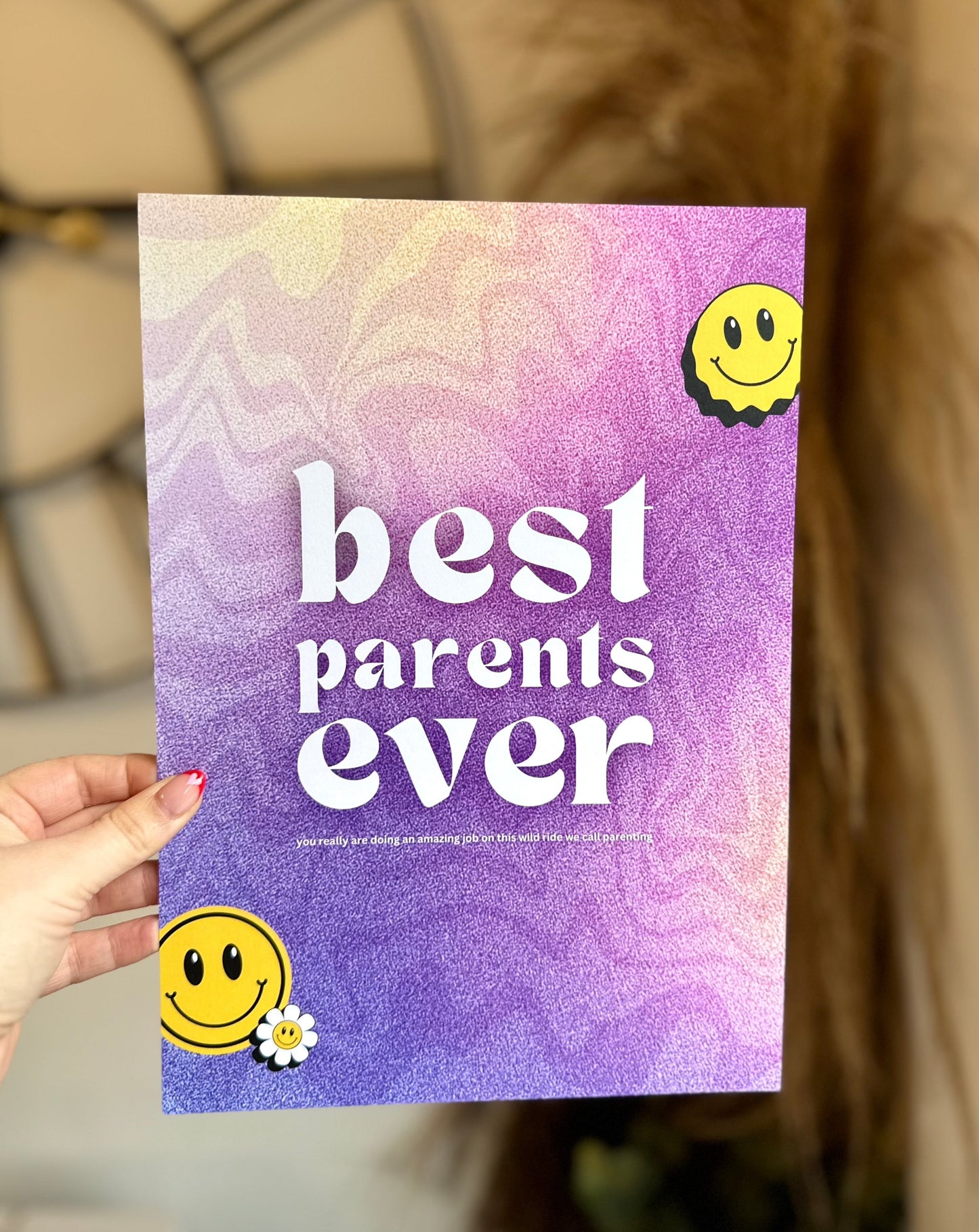 Best parents ever A4 Print