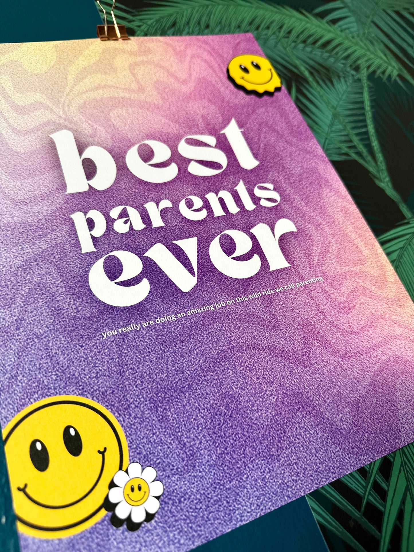 Best parents ever A4 Print